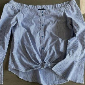 Sanctuary Pinstripped Shirt